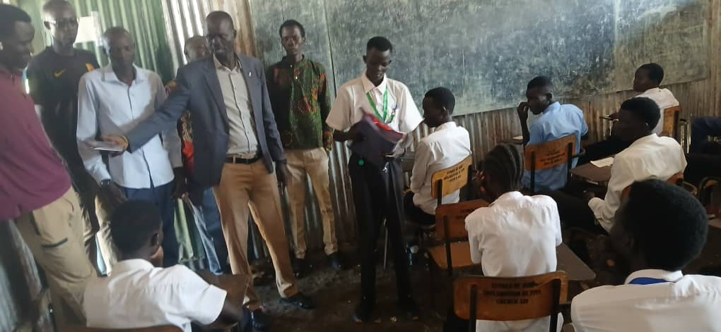 Students learning